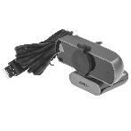Веб-камера UGREEN CM717 2560x1440, 30 кадр/с, USB, микрофон (2 шт, шумоподавление), автофокус, универсальное крепление, серый, фото3