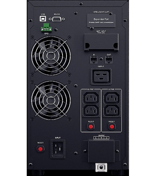 Источник бесперебойного питания CyberPower OLS3000E/3000 ВА/2700 Вт/USB/RJ11/45/SNMP/6xIEC 320 C13 / C19 / клеммы