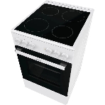 Плита электрическая Gorenje GEC5A12WG-B белый, конфорок 4 электрических, духовка 68 л, 50 см x 85 см x 59.4 см (без крышки), фото4
