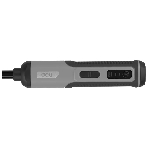Отвертка аккумуляторная Deli DC160, (4В, 2А*ч, 5Нм, 300об/мин, Type-C, набор бит 24 шт, пласт. кейс), фото3