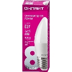 Лампа светодиодная ОНЛАЙТ 71635 OLL-C37-8-230-4K-E27-FR, фото2
