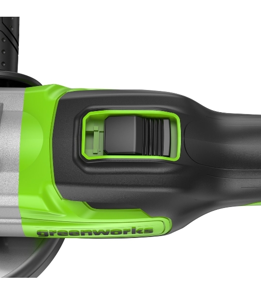 Углошлифовальная машина Greenworks GD24AG 10500об/мин рез.шпин.:M14 d=125мм (3200207CUG)