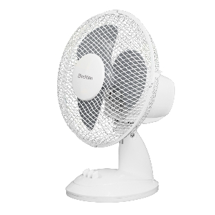 Вентилятор Blackton Bt F1121 белый/серый, настольный, 30 Вт, 2 скорости, 27 см