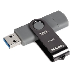 Флешка USB Smartbuy Twist Dual (SB128Gb3DUOTWK), 128Gb, USB 3.0/3.1, Twist Dual, фото3