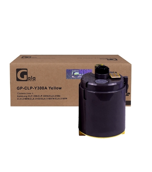 Картридж лазерный GalaPrint GP-CLP-Y300A желтый (1000 стр) для Samsung CLP-300/CLP-300N/CLX-2160/CLX-2160N/CLX-3160/CLX-3160FN/CLX-3160N