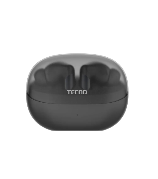 Наушники TWS Tecno Buds 4 черный, внутриканальные, Bluetooth, до 6 ч