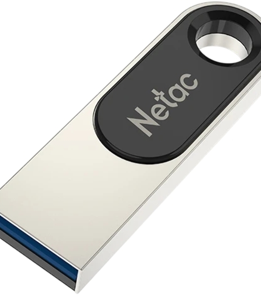 Флешка USB Netac U278 (NT03U278N-016G-32PN), 16Gb, USB 3.0, R/W 90/45, серебристый/черный