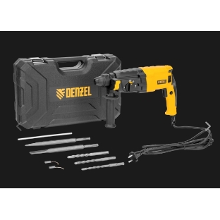 Перфоратор Denzel RHB-750-24, SDS-plus, 750 Вт, 2,7 Дж, от сети