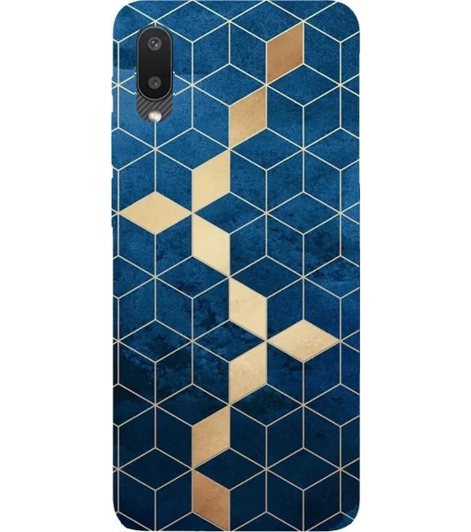 Чехол (клип-кейс) Gresso для Samsung Galaxy A02 Meridian синий (GR17AAAE8920)
