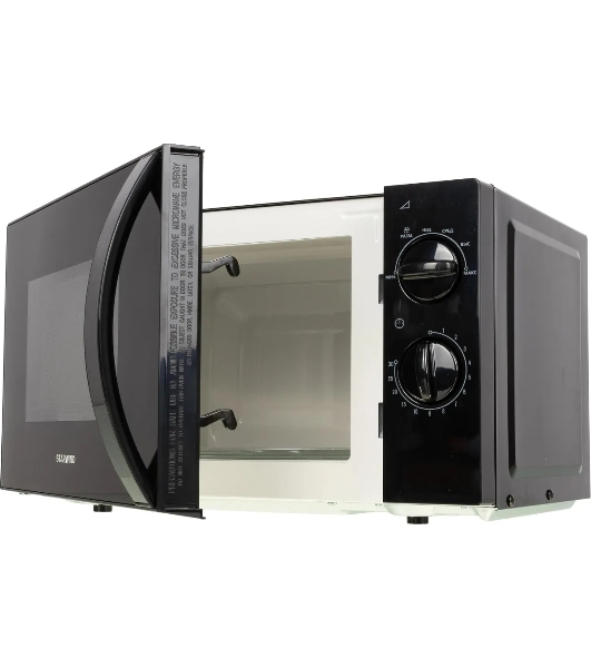 Микроволновая печь Starwind SMW2320 черный, 20 л, 700 Вт, переключатели - поворотный механизм