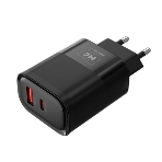 Сетевое зарядное устройство MORE CHOICE (4620202555557) NC81i СЗУ 1USB+1Type-C 3.0A PD 20W+ QC3.0, черный, фото2