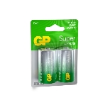 Алкалиновые батарейки GP Super Alkaline G-Tech 13А типоразмера D - 2 шт. на блистере (2 шт.), фото2
