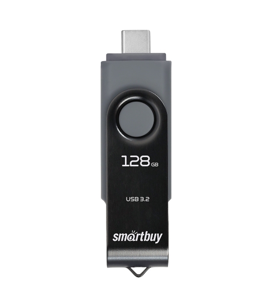 Флешка USB Smartbuy Twist Dual (SB128Gb3DUOTWK), 128Gb, USB 3.0/3.1, Twist Dual