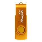 Флешка USB Smartbuy Twist Yellow (SB032Gb2TWY), 32Gb, USB 2.0, R/W 15/12, желтый, фото 1