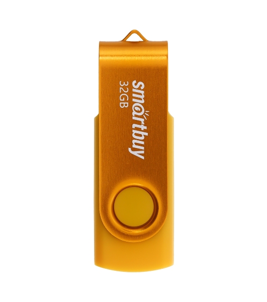 Флешка USB Smartbuy Twist Yellow (SB032Gb2TWY), 32Gb, USB 2.0, R/W 15/12, желтый