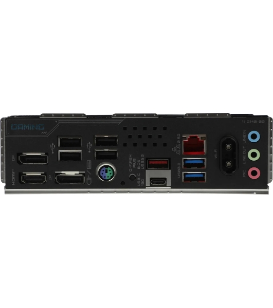 Материнская плата MSI B850M GAMING WIFI6E, AM5, AMD B850, 2xDDR5, 4xSATA, 2xM.2 (PCIe 5.0/4.0), 1xPCIe 4.0 x16, 1xPCIe x1, 1xHDMI, 1xDP, 1x2.5Gb LAN, Wi-Fi 6E, Bluetooth 5.3, 1xUSB-C 10Gbps, 3xUSB-A 10Gbps, 3xUSB-A 5Gbps, 2xUSB-A 2.0, 3x3.5 мм, 7.1, чёрный/серебристый, mATX