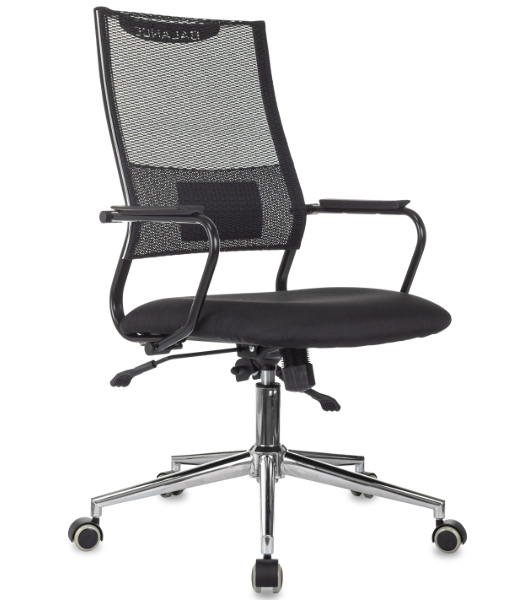 Кресло Бюрократ CH Balance-LUX KM-01 черный, сетка