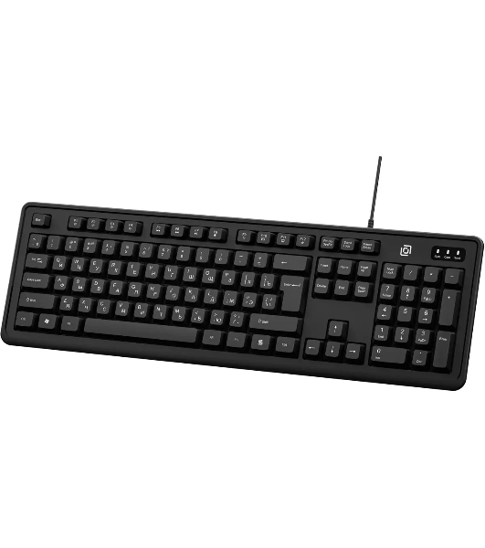 Клавиатура Oklick K175 проводная, USB Type-A, чёрный