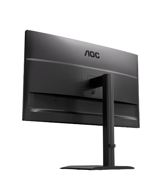 Монитор 27' AOC U27E4CV IPS 3840x2160, 60 Гц, 4 мс, 16:9, 400 кд/м², 2xHDMI 2.0, DP 1.4, DP Out, USB-C (90 Вт), USB Hub (4x USB 3.2), RJ45, 3.5 Jack, динамики (2x2 Вт), HDR Ready, Adaptive-Sync, VESA 100x100, черный