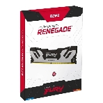 Оперативная память Kingston Fury Renegade, DDR5, 16Gb (1x16Gb), 8000MHz, CL38, DIMM, с радиаторами, серебристый/черный, фото2