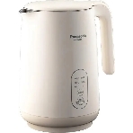 Чайник электрический Panasonic NC-CWK72A 1.5 л, 1500 Вт, полупропилен/нержавеющая сталь, бежевый, фото 1