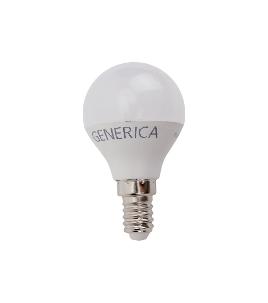 Лампа светодиодная GENERICA LL-G45-10-230-30-E14-G G45 10 Вт шар 3000К E14 230В