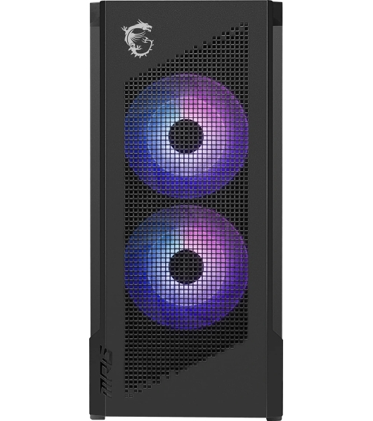 Компьютерный корпус MSI MPG VELOX 300R AIRFLOW PZ, Global, 2xUSB 3.2 Gen 1, 1xUSB 3.2 Gen2 Type-C,2x160мм ARGb Fan, 1x120мм
