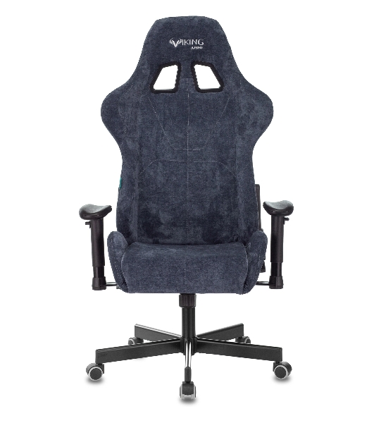 Кресло Бюрократ VIKING KNIGHT LT27 FABRIC синий, ткань, 120 кг, механизм качания