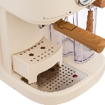 Кофеварка рожковая Maunfeld MF-737BG PRO бежевый, исп. кофе - молотый, 1.5 л, 1250 Вт, 15 бар, фото9