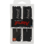Оперативная память Kingston Fury Beast, DDR5, 32Gb (2x16Gb), 6000MHz, CL36, DIMM, с радиатором, черный, фото5