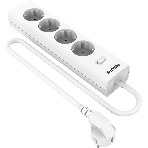 Сетевой фильтр Philips CHP2145WC/51, 5м, 4 розетки, белый, фото 1