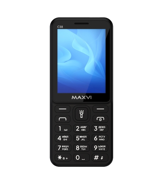 Мобильный телефон Maxvi C38 черный