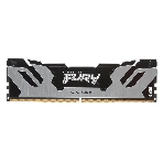 Оперативная память Kingston Fury Renegade, DDR5, 16Gb (1x16Gb), 8000MHz, CL38, DIMM, с радиаторами, серебристый/черный, фото 1