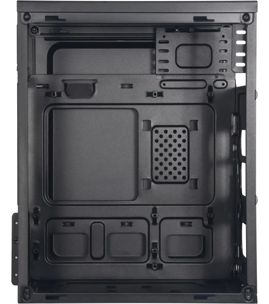 Компьютерный корпус Digma DCC-MN301 черный без БП mATX 1x80мм 2x120мм 1xUSB 2.0 1xUSB 3.0 audio