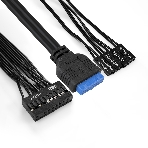 Компьютерный корпус Minitower ExeGate QA-412U Black, mATX, (XP350, Black, 120мм), 2хUSB+2хUSB 3.0, Audio, фото4