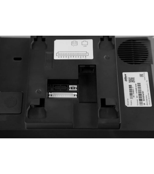 Видеодомофон IP 7 дюймовый, Dahua DHI-VTH2621G-P черный