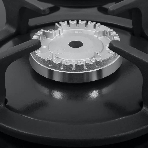 Газовая варочная панель Maunfeld EGHG.32.1CB/G, 2 конфорки, закаленное стекло, черный, фото3