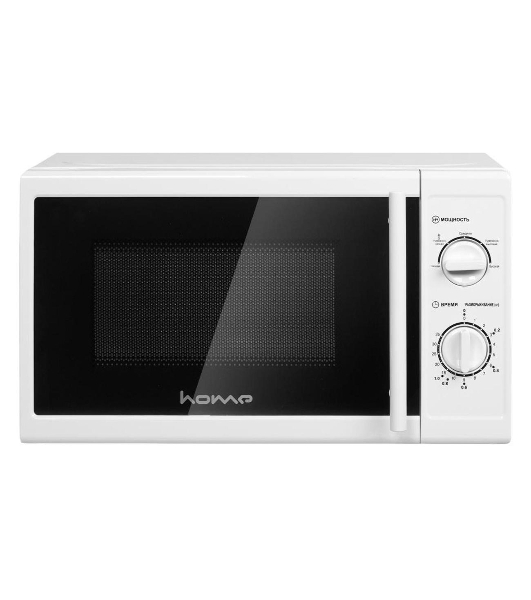 Микроволновая печь HOME HMM207СW белый, 20 л, 700 Вт, переключатели - поворотный механизм