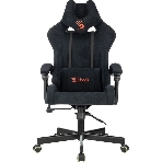 Кресло A4Tech Bloody GC-560 черный, ткань, 150 кг, подголовник, регулируемые подлокотники, механизм качания, фото 1