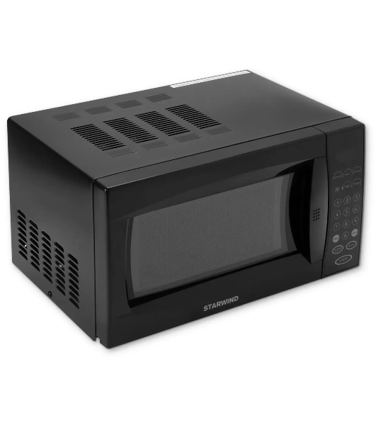 Микроволновая печь Starwind SMW5020 черный, 20 л, 700 Вт, переключатели - сенсор