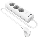 Сетевой фильтр Philips CHP2135WA/51, 2м, 3 розетки, белый, фото 1