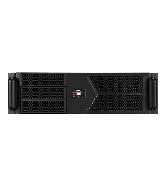 Серверный корпус ExeGate Pro 3U400-07 (RM 19', высота 3U, глубина 400, БП 1200RADS, 2*USB)