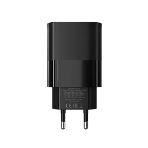 Сетевое зарядное устройство MORE CHOICE (4620202555557) NC81i СЗУ 1USB+1Type-C 3.0A PD 20W+ QC3.0, черный, фото5