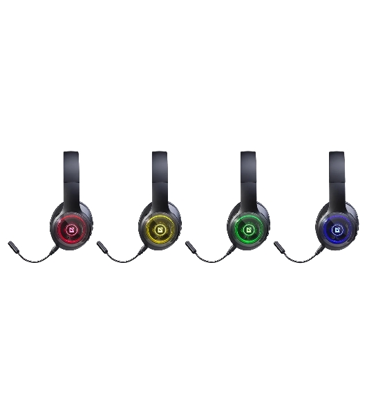 Гарнитура Defender FreeMotion B400 чёрный, беспроводная, Bluetooth, до 32 ч, подсветка