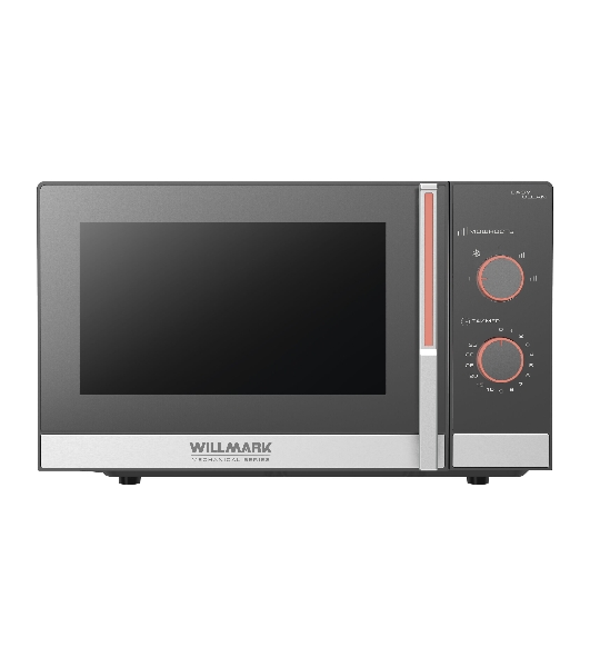 Микроволновая печь Willmark WMO-231MG серый, 23 л, 800 Вт, переключатели - поворотный механизм