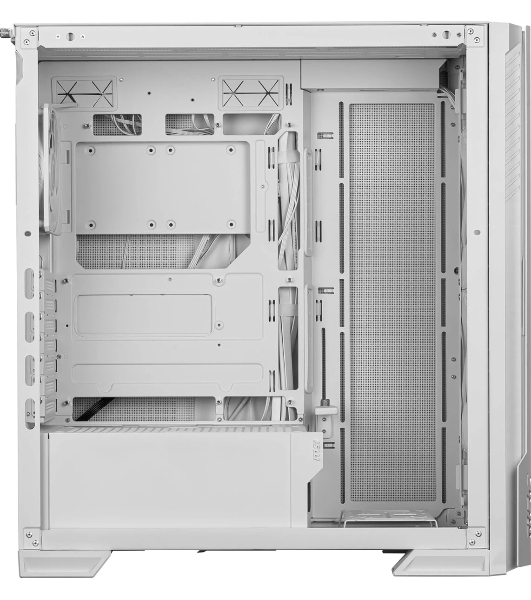 Компьютерный корпус MSI MPG VELOX 300R AIRFLOW PZ белый, Global, 2xUSB 3.2 Gen 1, 1xUSB 3.2 Gen2Type-C, 2x160мм ARGb Fan, 1