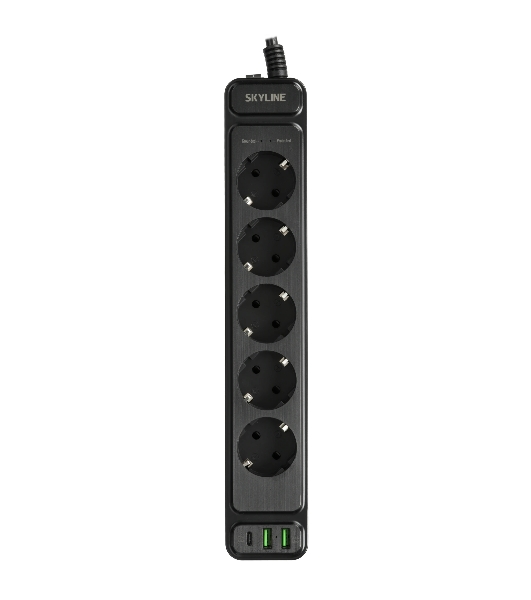Сетевой фильтр Skyline USP-520 Black PD3.0