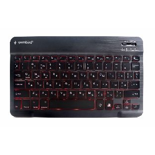 Клавиатура беспроводная Gembird KBW-4N, 78 кл., Bluetooth, ножн.тип клавиш, ультратонкая