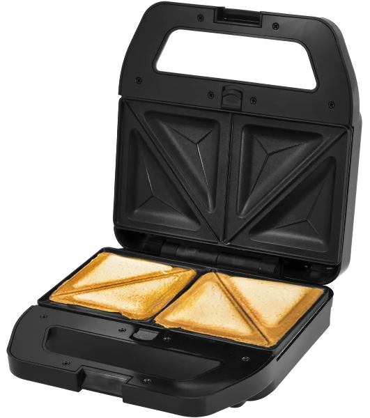 Вафельница Vitek VT-2626 850Вт черный/серебристый