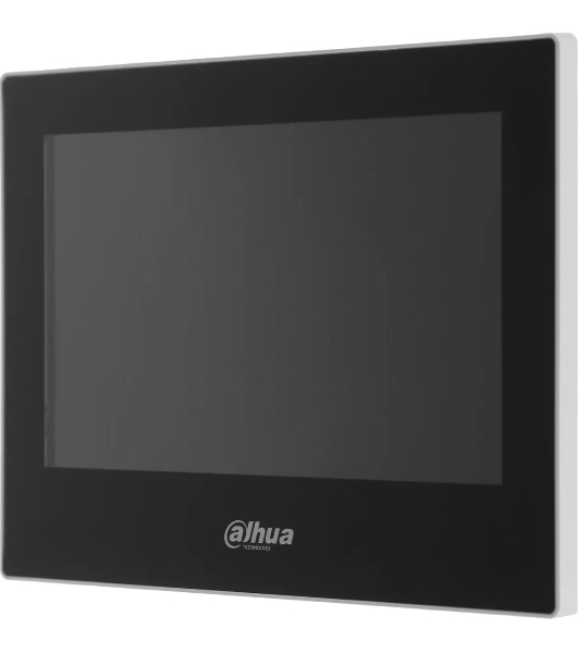 Видеодомофон IP 7 дюймовый, Dahua DHI-VTH2621G-P черный